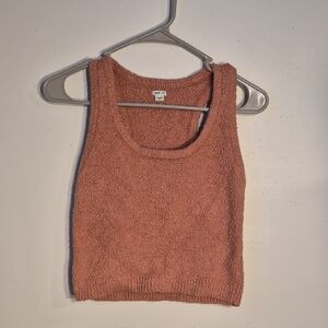 Aerie Cozy Knit Pajama Crop Top